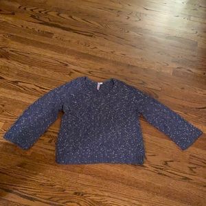 Blue and White sweater